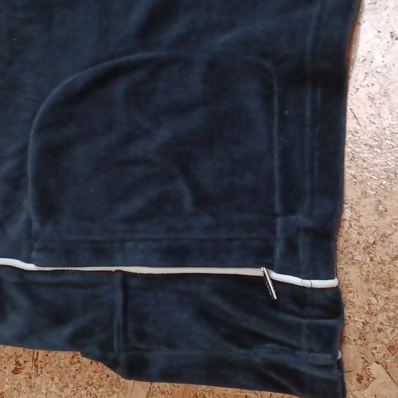 Snoop Dogg Vintage Oversize Black Velour Track Jacket With White Piping Men's L - Picture 6 of 10